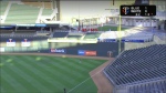 Target Field and its empty seats during Minnesota Twins intrasquad game